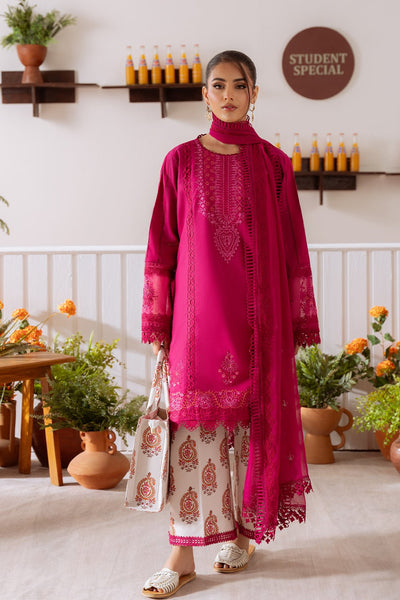 Saira Rizwan | Laanem Summer Lawn 25 | ZAFIRA-B-SRL25-03-Brand:Saira Rizwan-Type:Ladies Clothes-Coral Pink-Lawn-House of Maryam- Buy in UK, USA