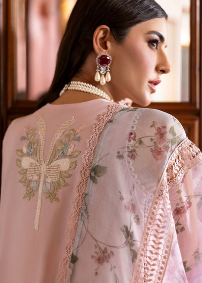Saira Shakira | Bloom Lawn 25 | CHLOE 3-A-Brand:Saira Shakira-Type:Ladies Clothes-Pink-Lawn-House of Maryam- Buy in UK, USA