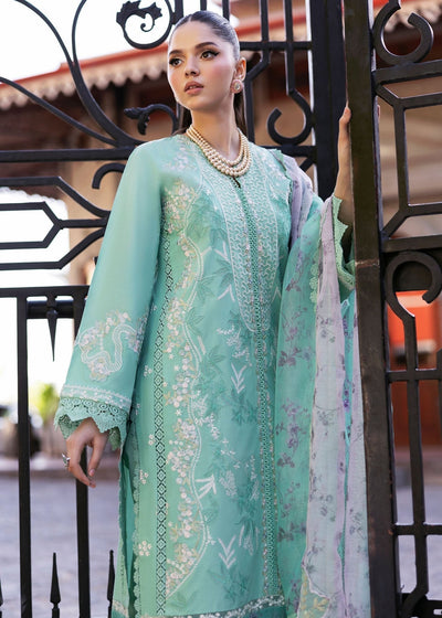 Saira Shakira | Bloom Lawn 25 | CHLOE 3-B-Brand:Saira Shakira-Type:Ladies Clothes-Green-Lawn-House of Maryam- Buy in UK, USA