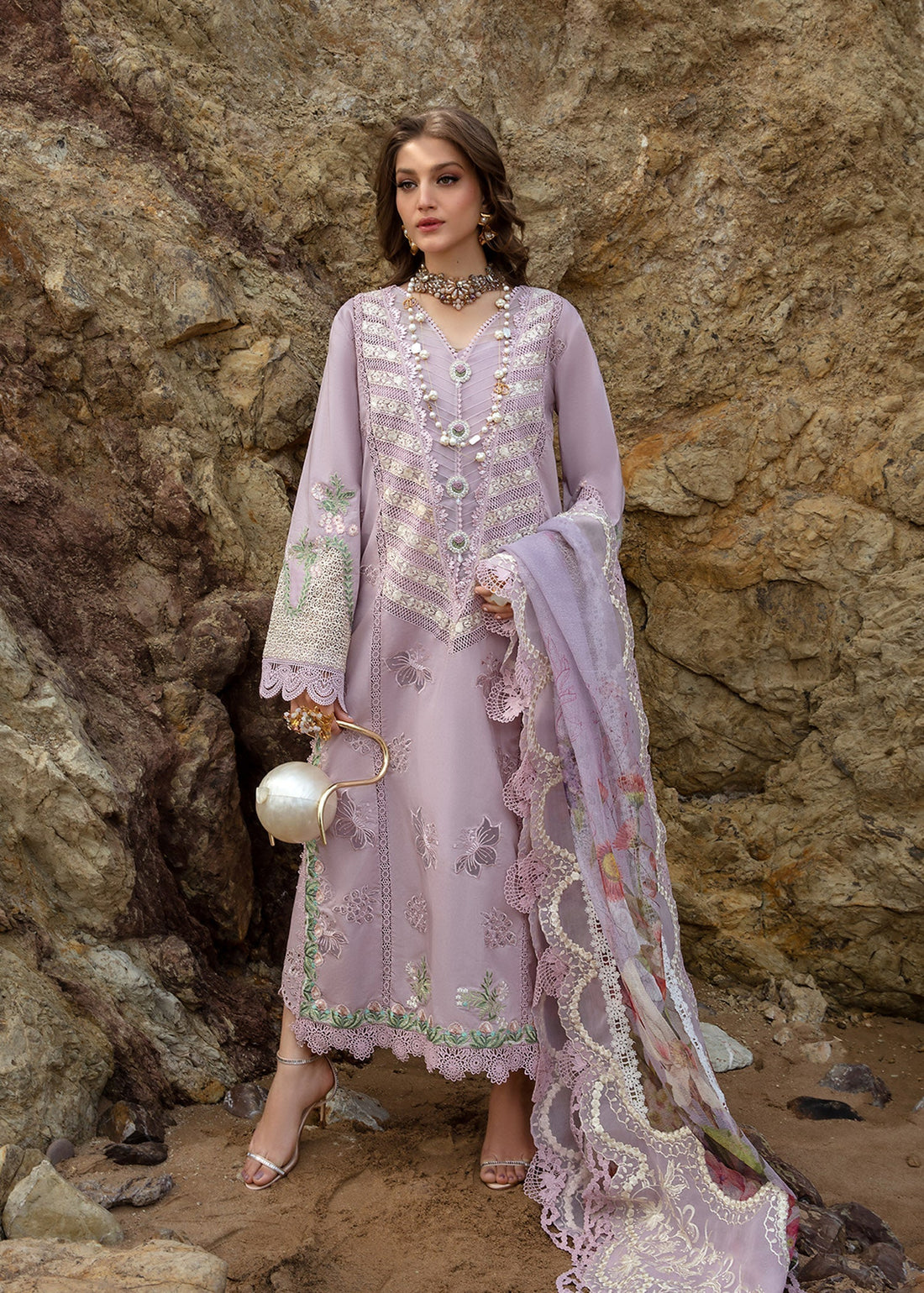 Crimson | Lawn 24 | Lillie de Jong - Amethyst by Designer Crimson - House of Maryam - Pakistani Designer Ethnic Wear in {{ shop.shopifyCountryName }}