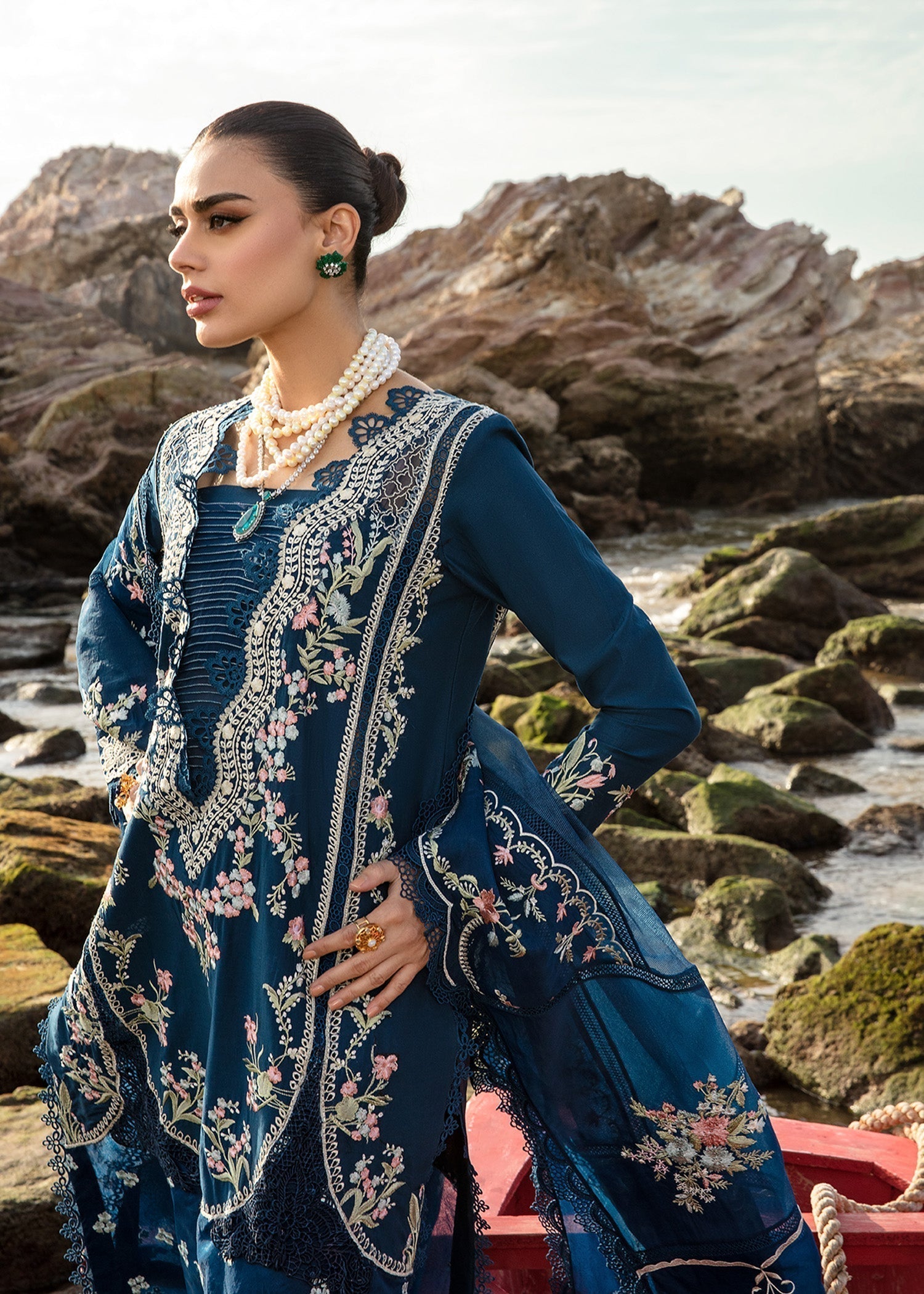 Crimson | Lawn 24 | Lolita - Lapis by Designer Crimson - House of Maryam - Pakistani Designer Ethnic Wear in {{ shop.shopifyCountryName }}