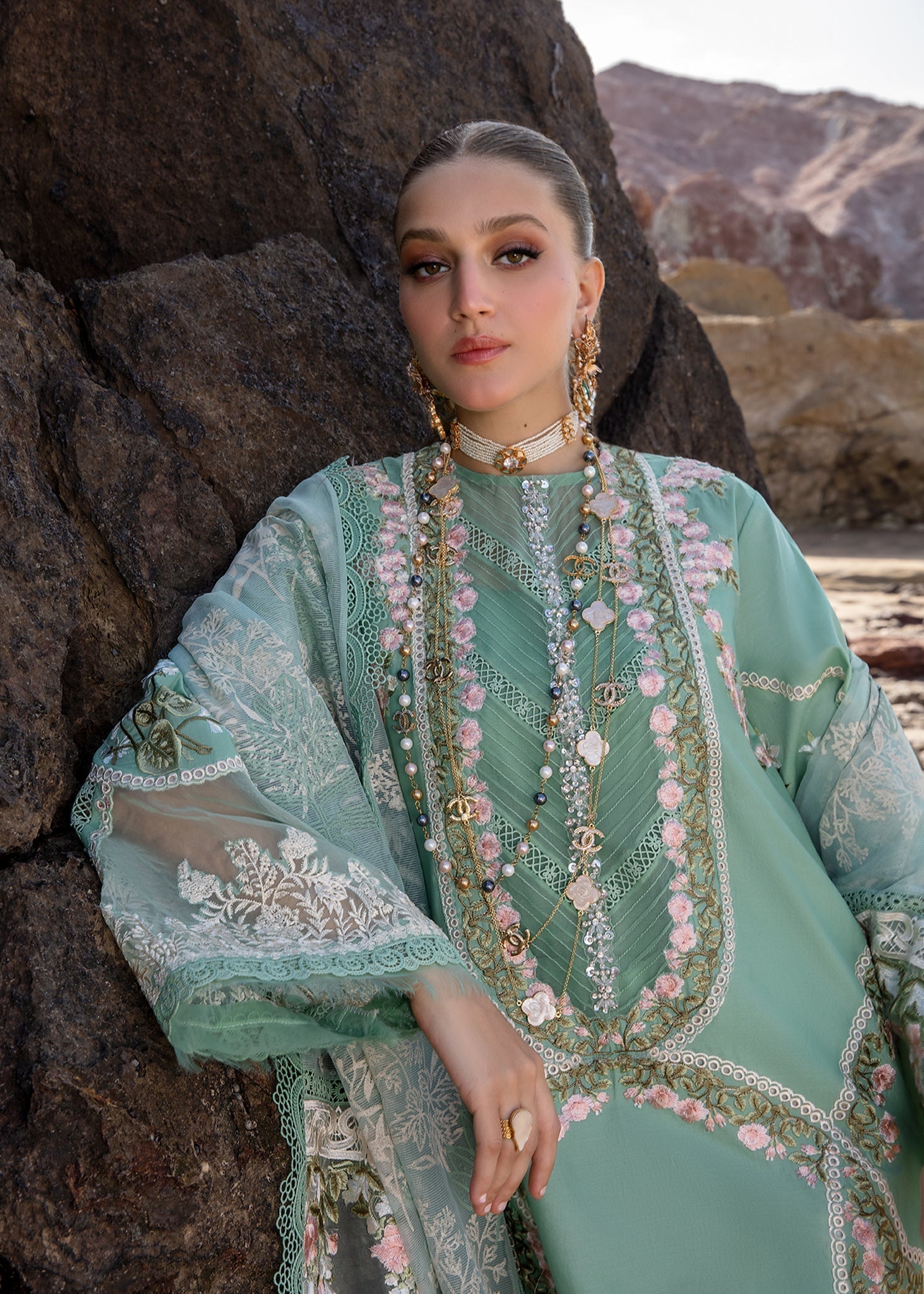 Crimson | Lawn 24 | Winds of Eden - Jade by Designer Crimson - House of Maryam - Pakistani Designer Ethnic Wear in {{ shop.shopifyCountryName }}