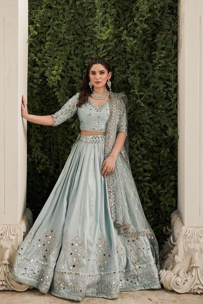 Saira Rizwan | Mehr o mah Wedding Formals | Raham by Designer Saira Rizwan - House of Maryam - Pakistani Designer Ethnic Wear in {{ shop.shopifyCountryName }}