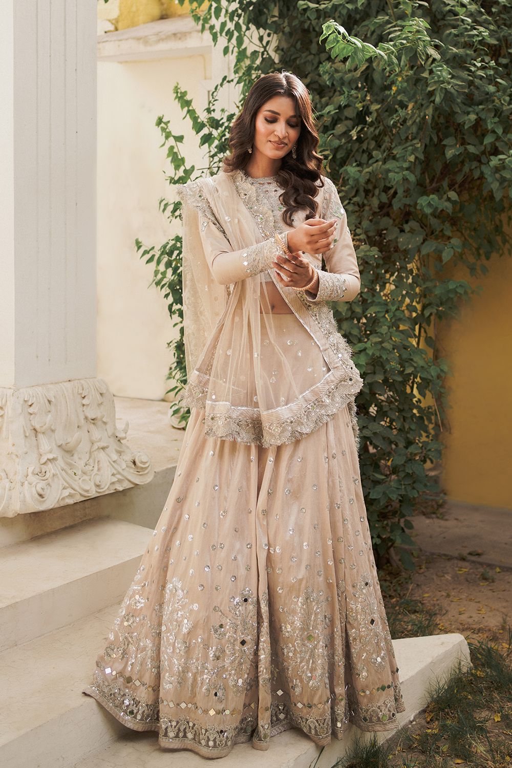 Saira Rizwan | Mehr o mah Wedding Formals | Aroha by Designer Saira Rizwan - House of Maryam - Pakistani Designer Ethnic Wear in {{ shop.shopifyCountryName }}