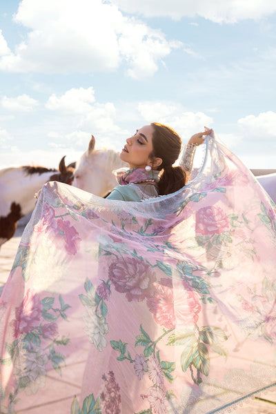 Saira Rizwan | Luxury Lawn 24 | KESHI - SRLL24-02 -  Saira Rizwan Luxury - Original Designer Dress - House of Maryam
