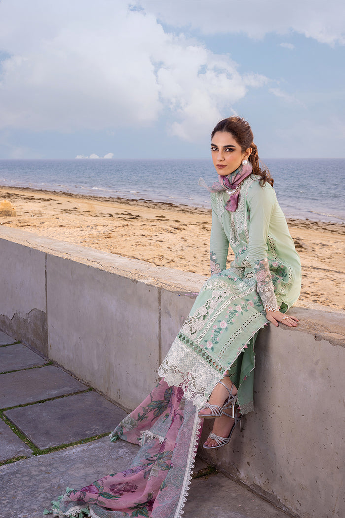 Saira Rizwan | Luxury Lawn 24 | KESHI - SRLL24-02 -  Saira Rizwan Luxury - Original Designer Dress - House of Maryam
