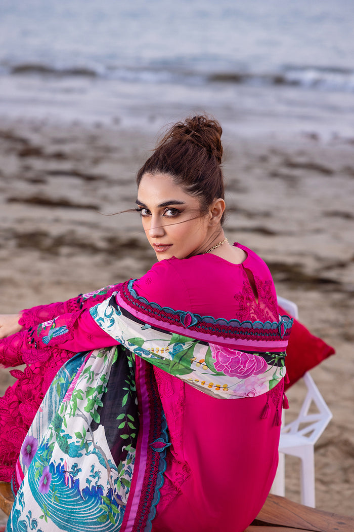 Saira Rizwan | Luxury Lawn 24 | DAMASK - SRLL24-08 -  Saira Rizwan Luxury - Original Designer Dress - House of Maryam