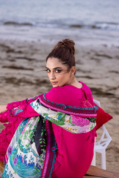 Saira Rizwan | Luxury Lawn 24 | DAMASK - SRLL24-08 -  Saira Rizwan Luxury - Original Designer Dress - House of Maryam