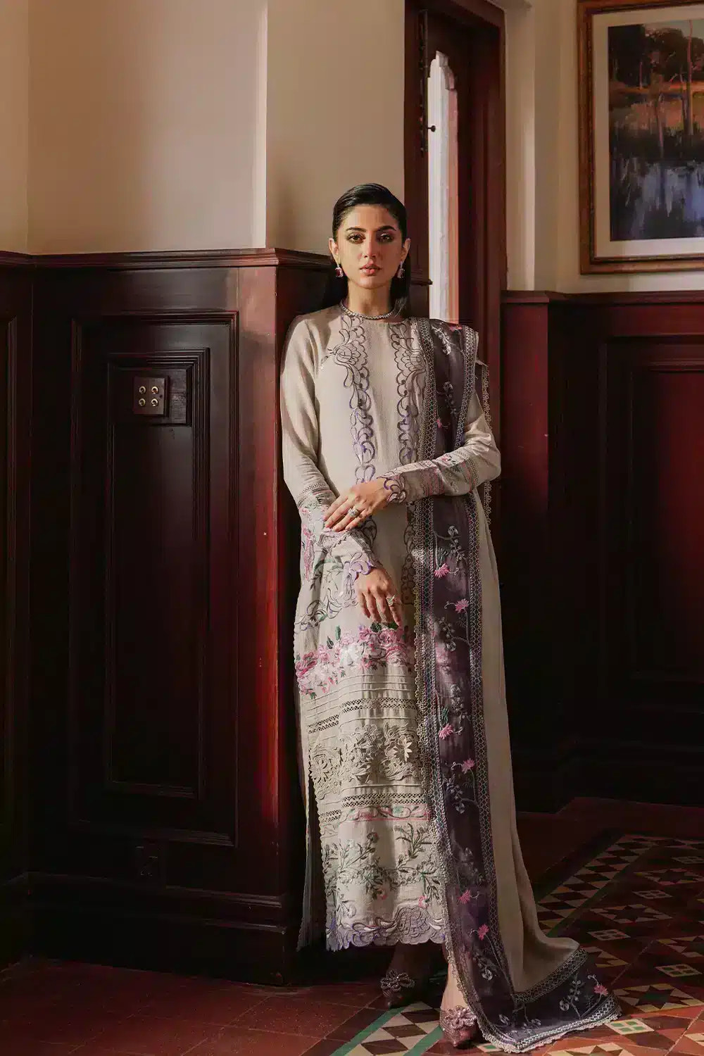 Saira Rizwan | Winter 23 | ZHALAY SR-07 -  Saira Rizwan Luxury - Original Designer Dress - House of Maryam