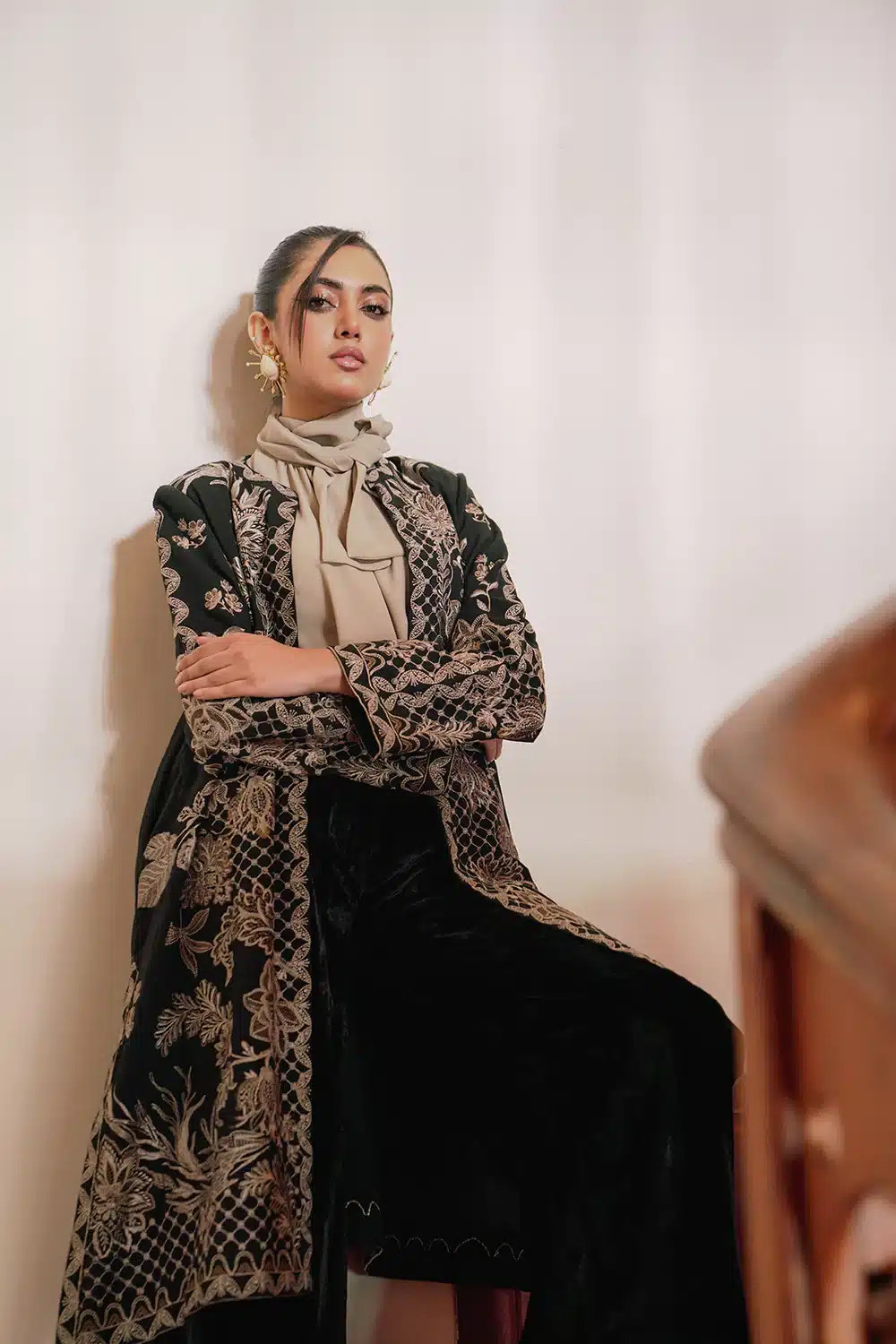 Saira Rizwan | Winter 23 | SALINA SR-05 -  Saira Rizwan Luxury - Original Designer Dress - House of Maryam