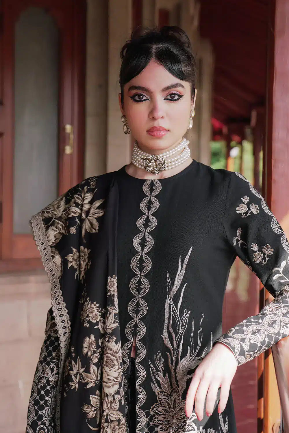 Saira Rizwan | Winter 23 | SALINA SR-05 by Designer Saira Rizwan - House of Maryam - Pakistani Designer Ethnic Wear in {{ shop.shopifyCountryName }}