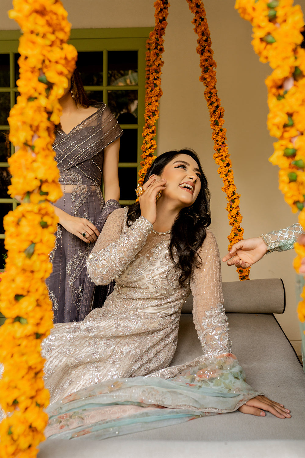 Saira Rizwan | Serafina Festive Formals | Eleteth by Designer Saira Rizwan - House of Maryam - Pakistani Designer Ethnic Wear in {{ shop.shopifyCountryName }}