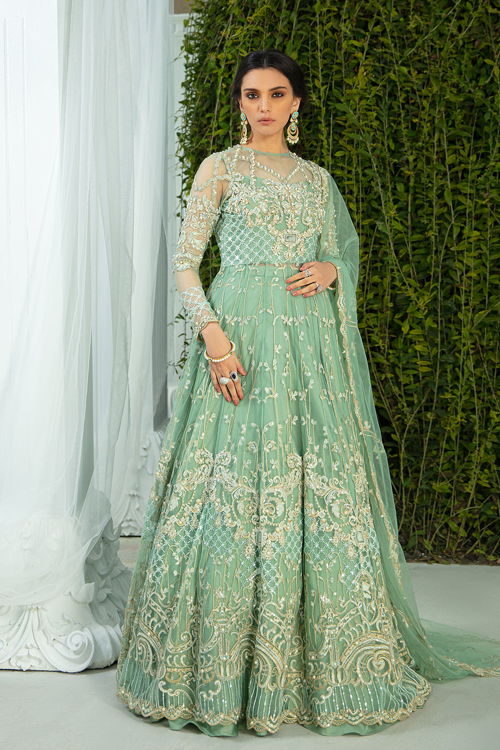 Saira Rizwan | Serafina Festive Formals | Cassiel -  Saira Rizwan Bridal - Original Designer Dress - House of Maryam