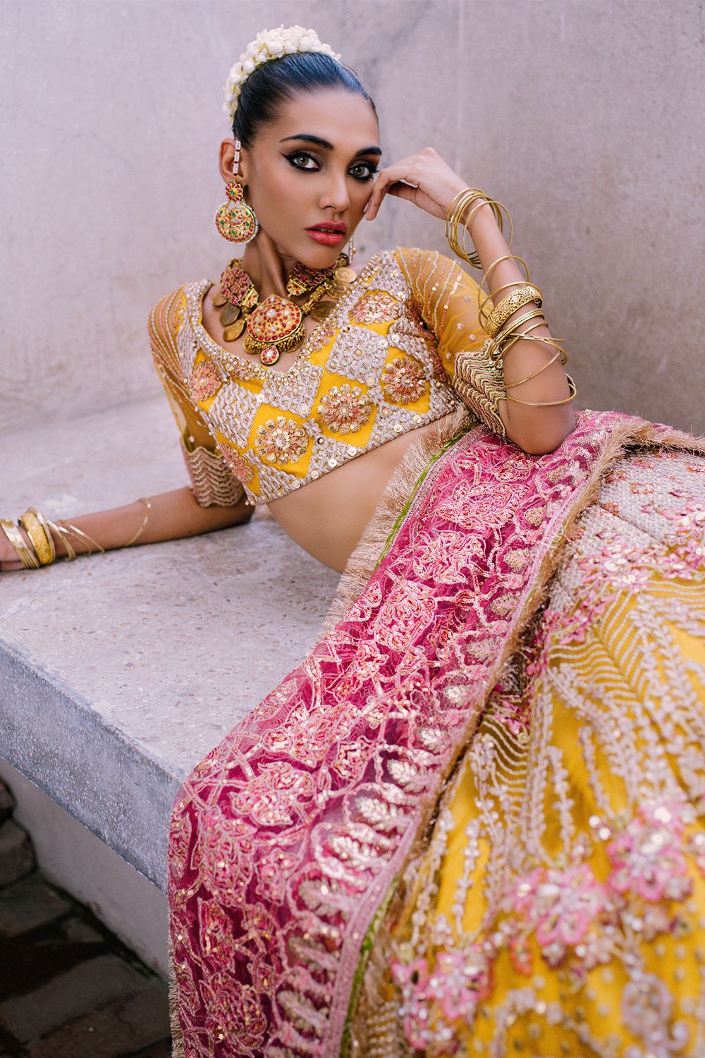 Saira Rizwan | Serafina Festive Formals | ZARI - SR-02 -  Saira Rizwan Bridal - Original Designer Dress - House of Maryam