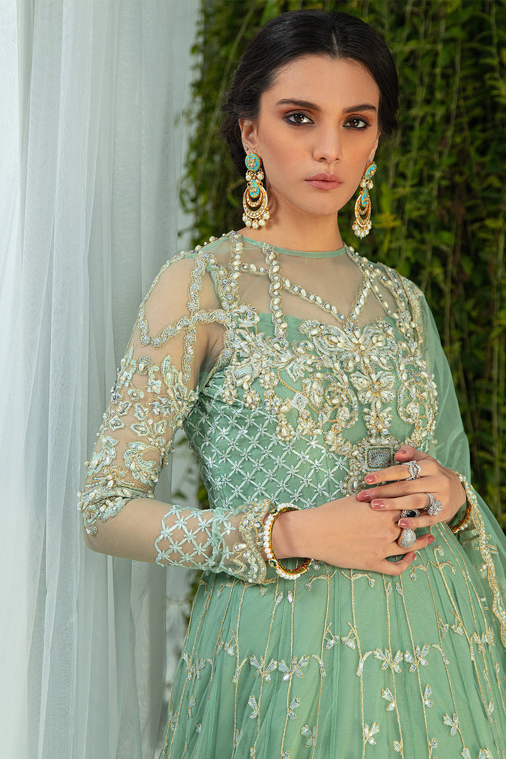 Saira Rizwan | Serafina Festive Formals | Cassiel -  Saira Rizwan Bridal - Original Designer Dress - House of Maryam