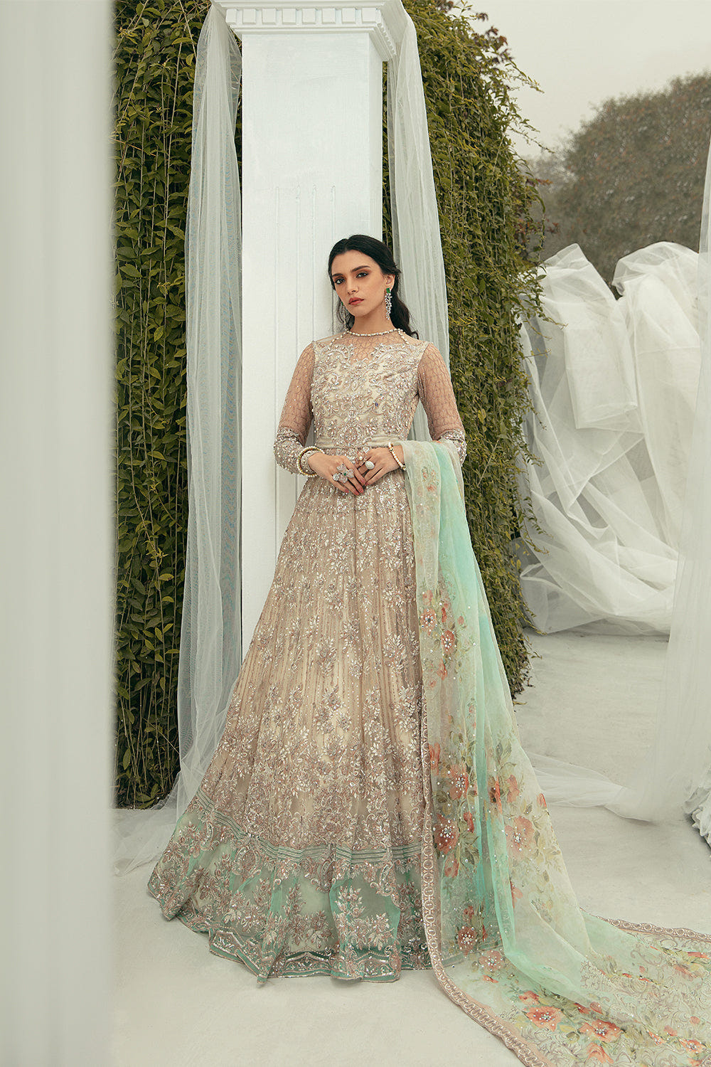 Saira Rizwan | Serafina Festive Formals | Lailah -  Saira Rizwan Bridal - Original Designer Dress - House of Maryam