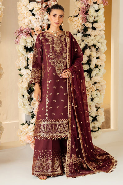 Alizeh | Luxury Raw Silk | AF-RS-01-SALSA -  Alizeh Ladies Clothes - Original Designer Dress - House of Maryam