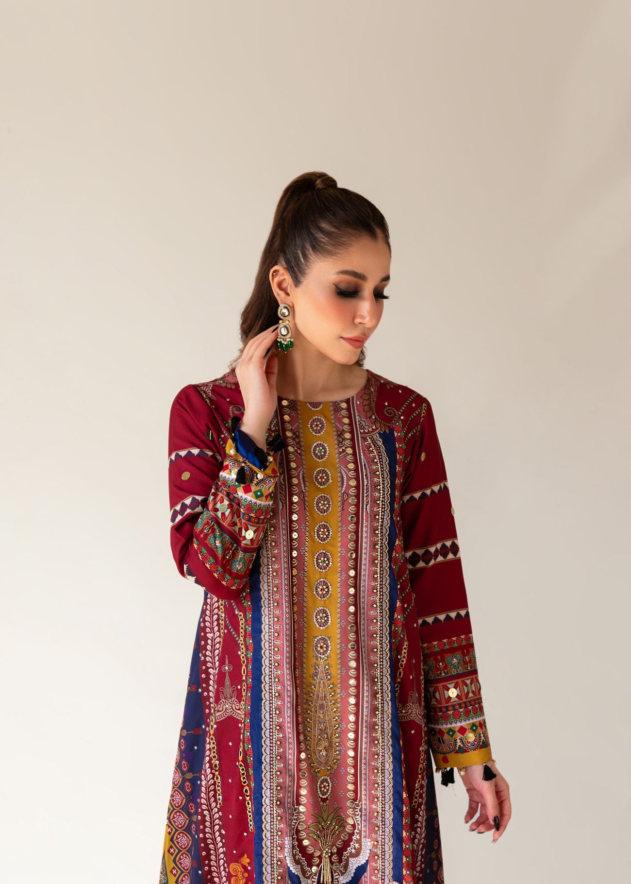 Sammy K | Bahar Formals | RANGEEN by Designer Sammy K - House of Maryam - Pakistani Designer Ethnic Wear in {{ shop.shopifyCountryName }}