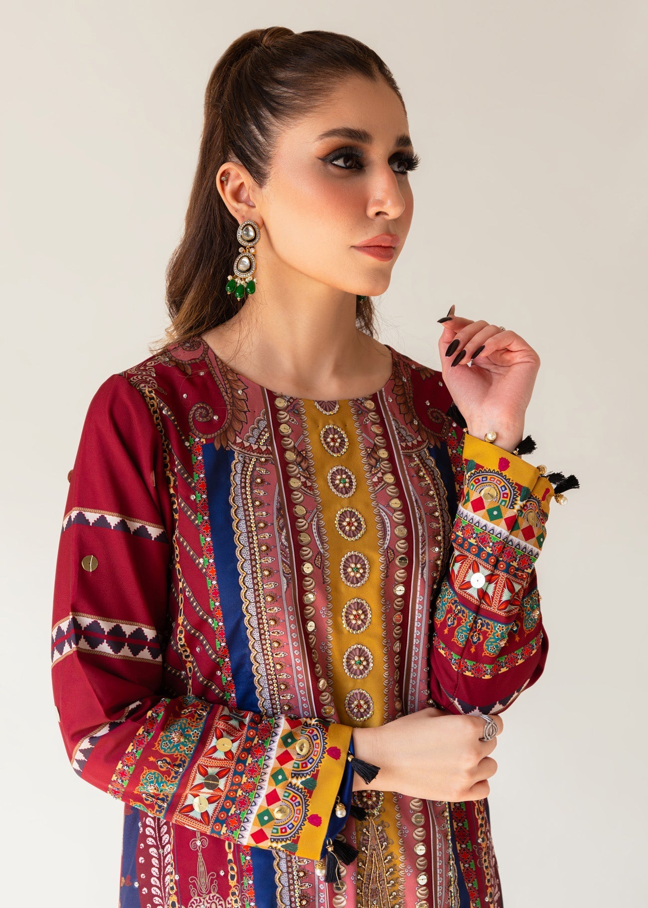 Sammy K | Bahar Formals | RANGEEN by Designer Sammy K - House of Maryam - Pakistani Designer Ethnic Wear in {{ shop.shopifyCountryName }}