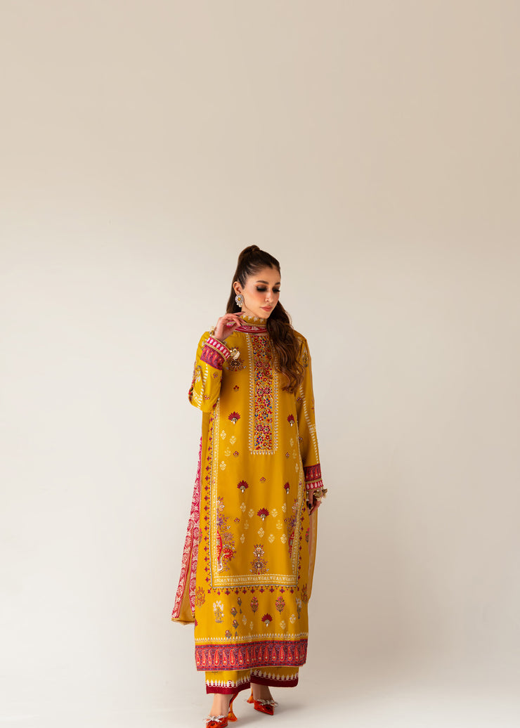 Sammy K | Bahar Formals | Marigold by Designer Sammy K - House of Maryam - Pakistani Designer Ethnic Wear in {{ shop.shopifyCountryName }}