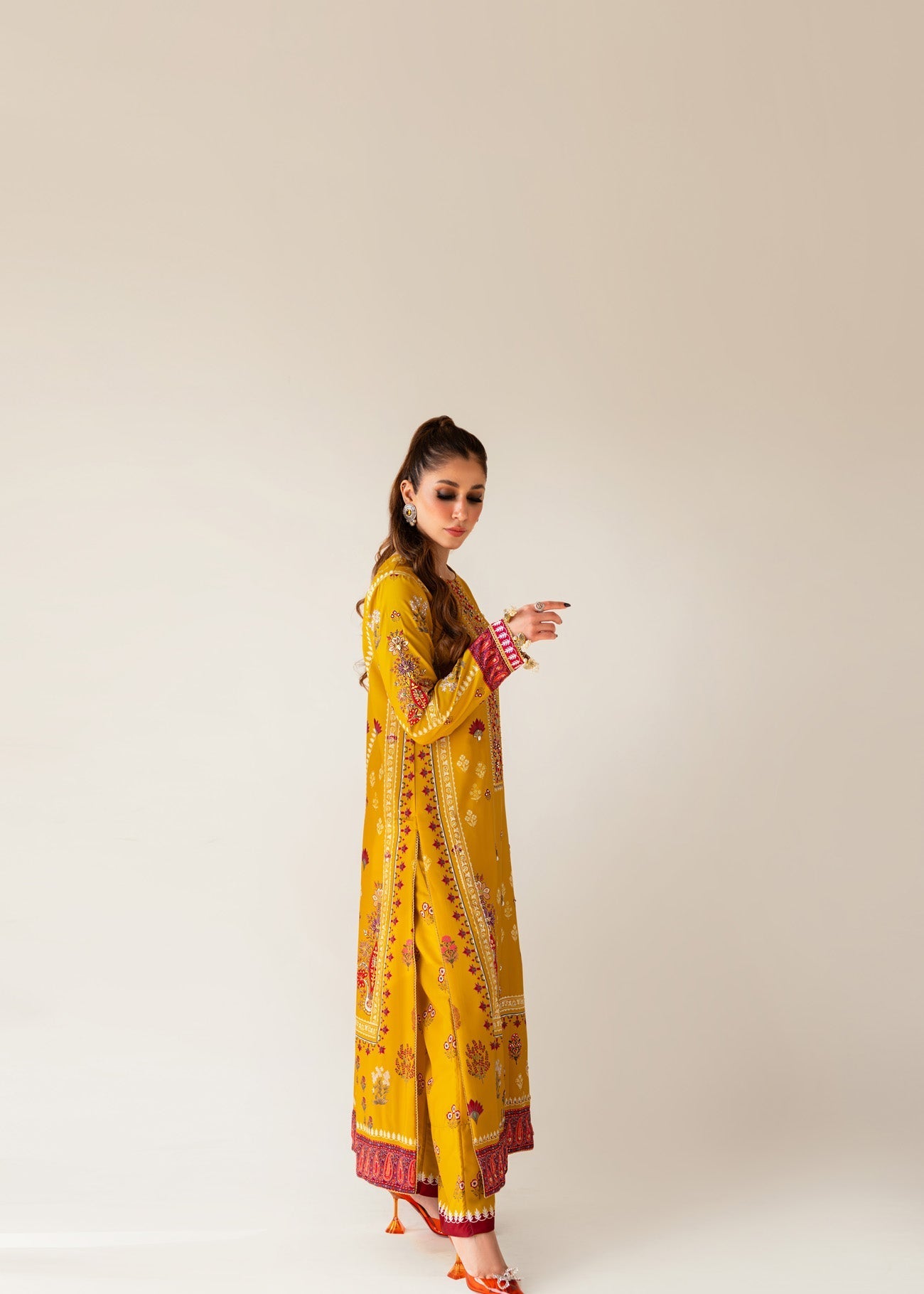 Sammy K | Bahar Formals | Marigold by Designer Sammy K - House of Maryam - Pakistani Designer Ethnic Wear in {{ shop.shopifyCountryName }}