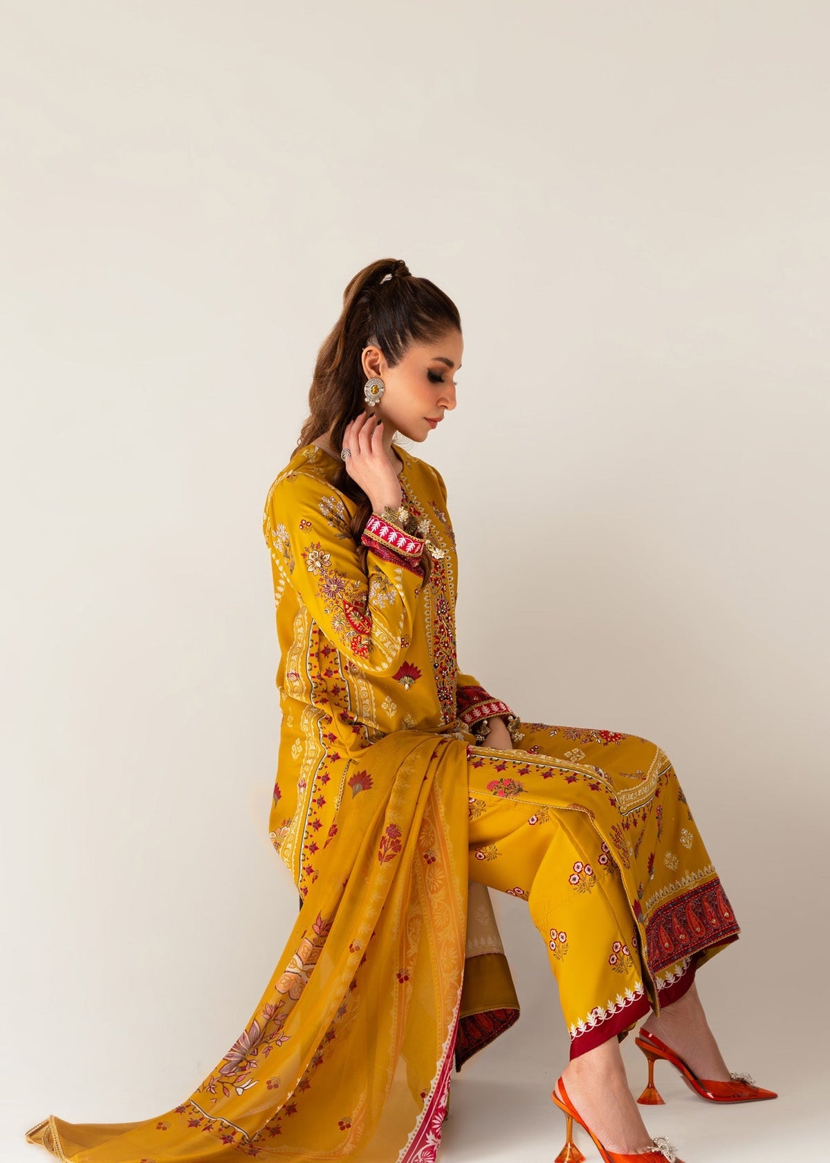 Sammy K | Bahar Formals | Marigold -  Sammy K Formal - Original Designer Dress - House of Maryam