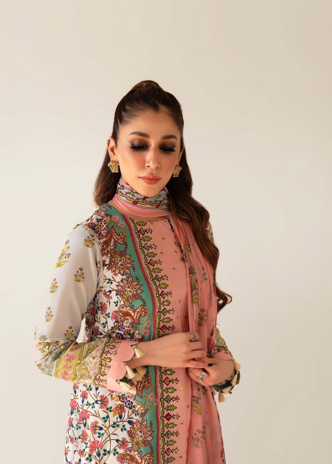 Sammy K | Bahar Formals | GUL E QASADI by Designer Sammy K - House of Maryam - Pakistani Designer Ethnic Wear in {{ shop.shopifyCountryName }}