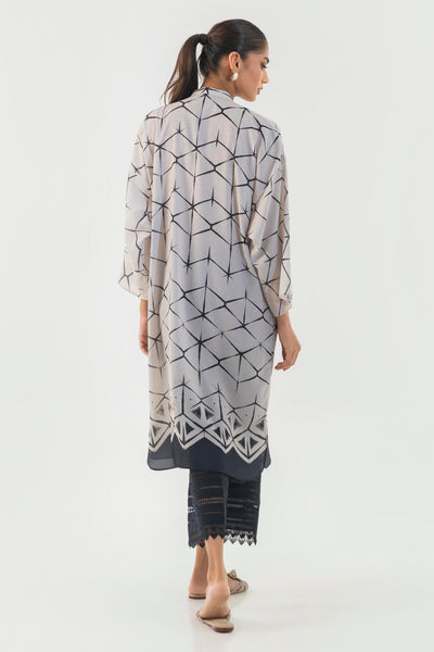 Sana Safinaz | Silk Tunics | SS24STP145-Brand:Sana Safinaz-Type:Ladies Clothes-Multicolor-Crepe-House of Maryam- Buy in UK, USA