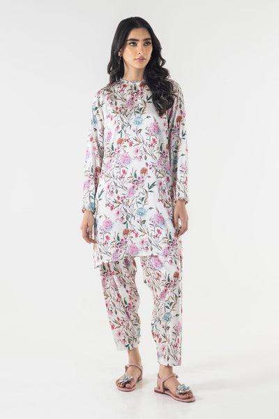 Sana Safinaz | Silk Tunics | SS24STP162P2T-Brand:Sana Safinaz-Type:Ladies Clothes-Multicolor-Poly Satin-House of Maryam- Buy in UK, USA
