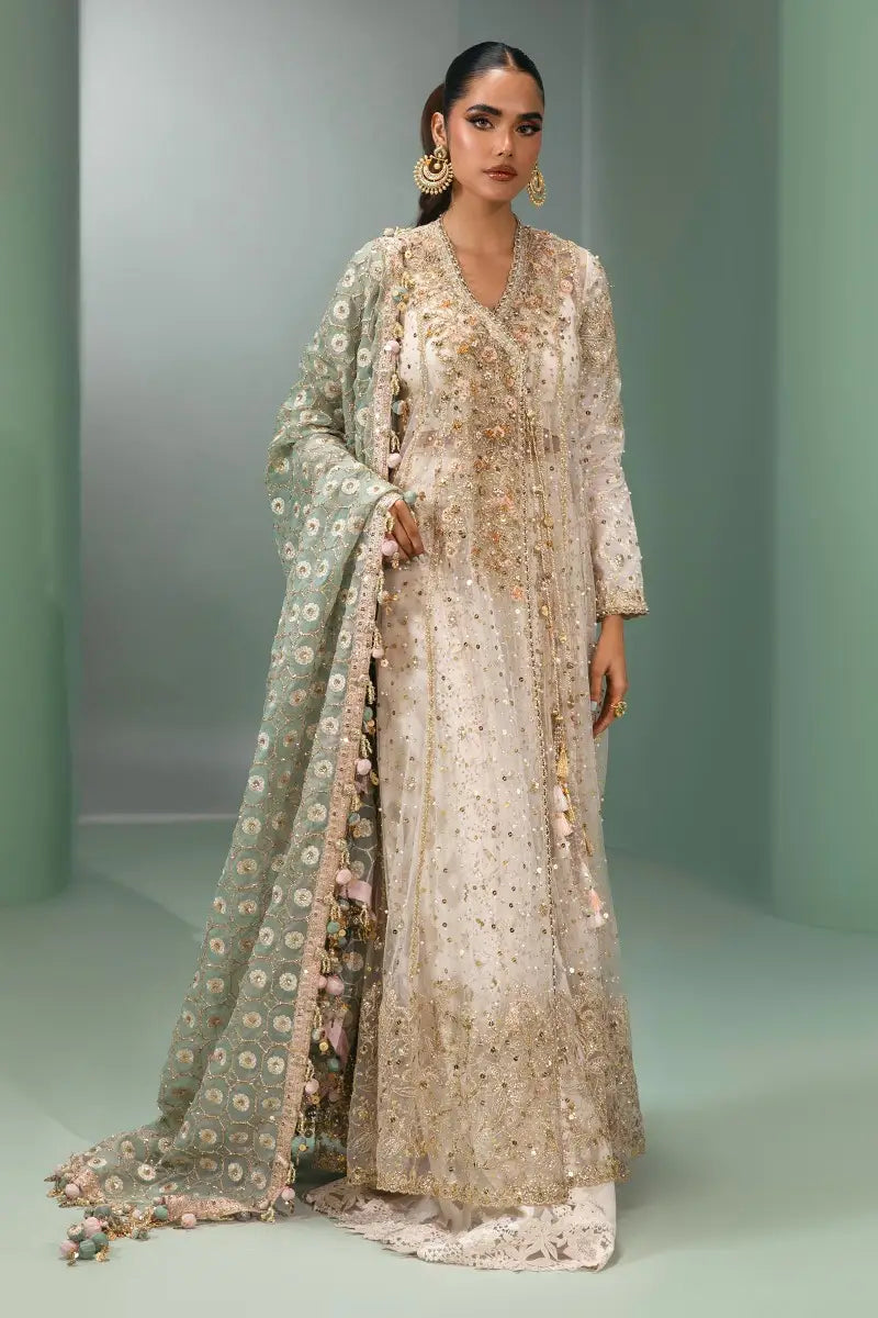 Sana Safinaz | Nura Festive 2023 | N233-005-CT by Designer Sana Safinaz - House of Maryam - Pakistani Designer Ethnic Wear in {{ shop.shopifyCountryName }}