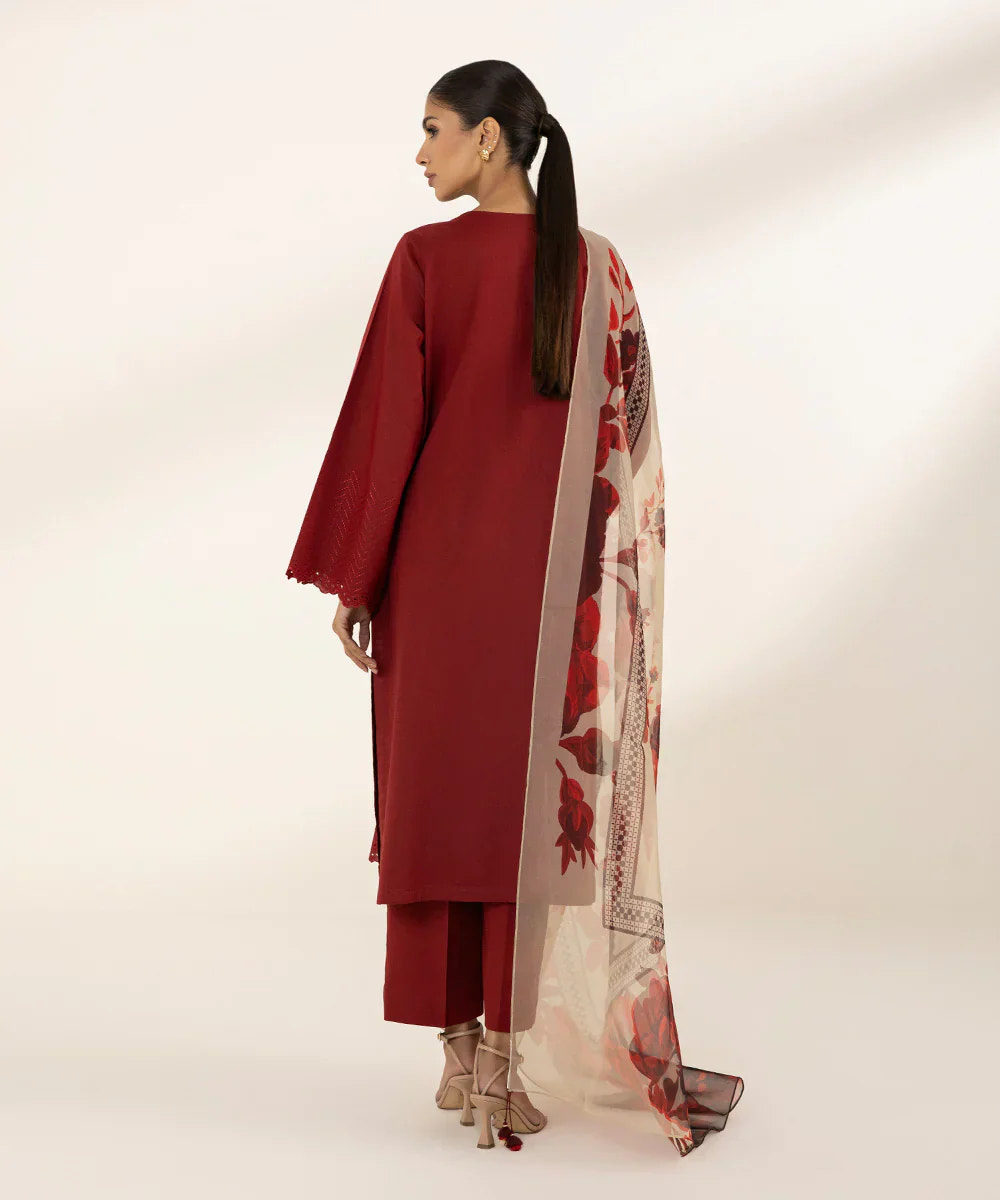 Sapphire | Signature Lawn 24 | 0U2DEST24V11 -  Sapphire Luxury - Original Designer Dress - House of Maryam