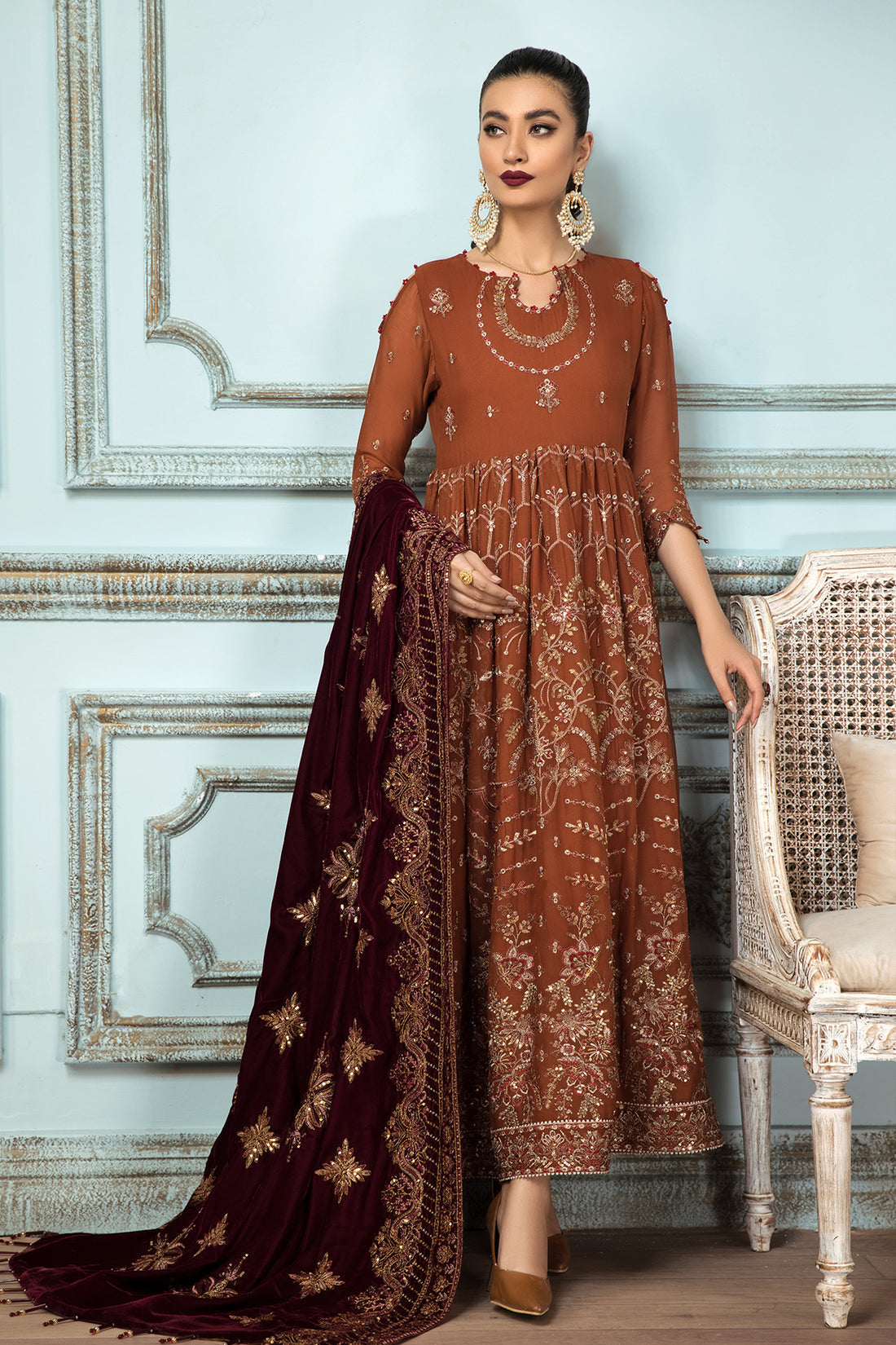 Alizeh | Formals Collection | Sarang -  Alizeh Formal - Original Designer Dress - House of Maryam