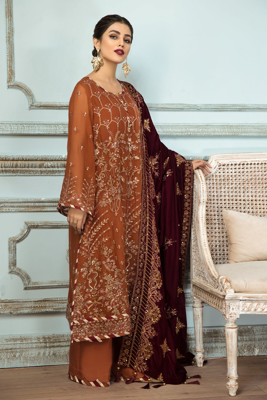 Alizeh | Formals Collection | Sarang -  Alizeh Formal - Original Designer Dress - House of Maryam
