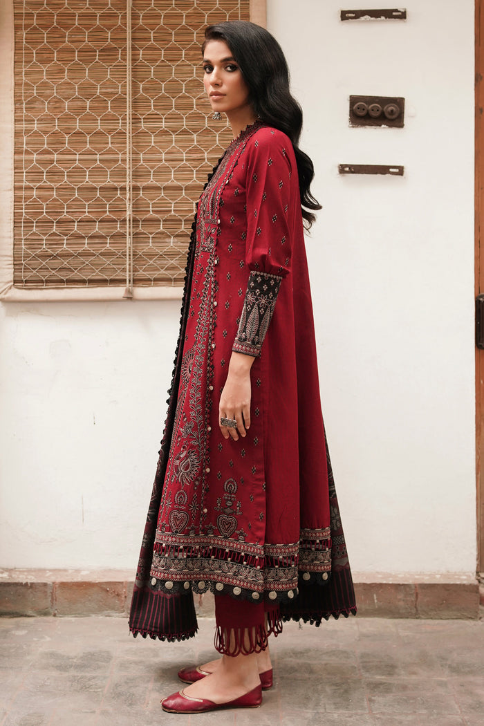Jazmin | Winter Edition 24 | SLUB KHADDAR UW-0075 -  Jazmin Luxury - Original Designer Dress - House of Maryam