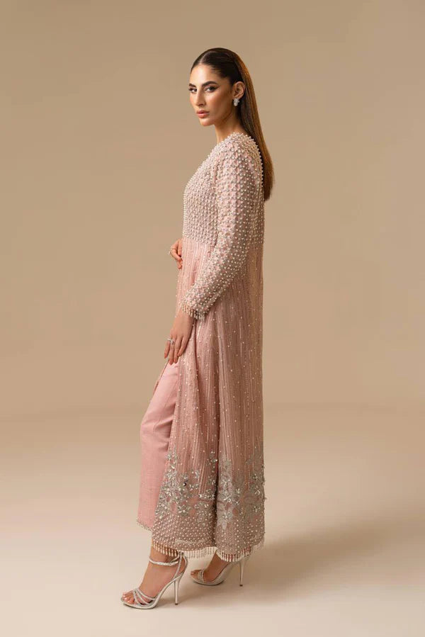 Jeem | Luxury Pret | SCARLETT PINK -  Jeem Luxury - Original Designer Dress - House of Maryam
