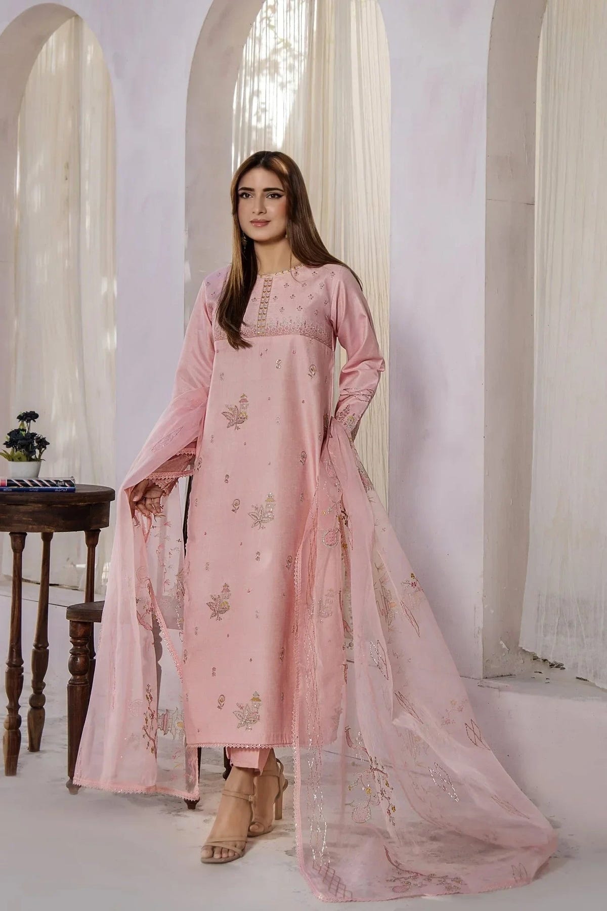 Rajwani | Sohani Casual Pret | SEA PEARL -  Rajwani Ladies Clothes - Original Designer Dress - House of Maryam