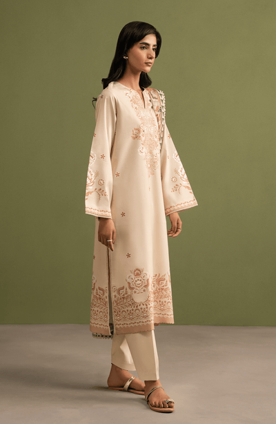 Seran | Essentials Casual | Alen-Brand:Seran-Type:Ladies Clothes-Beige-Lawn-House of Maryam- Buy in UK, USA