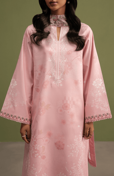Seran | Essentials Casual | Elora-Brand:Seran-Type:Ladies Clothes-Pink-Lawn-House of Maryam- Buy in UK, USA