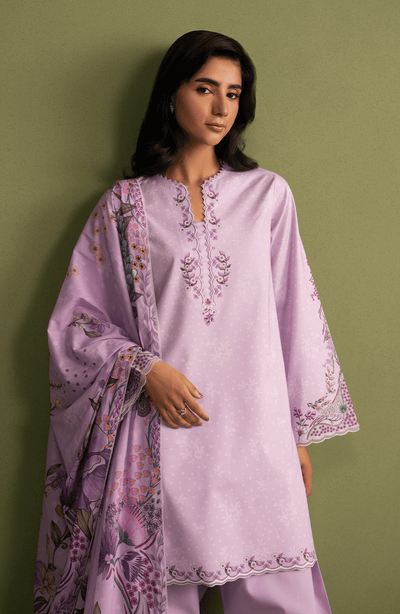 Seran | Essentials Casual | Liora-Brand:Seran-Type:Ladies Clothes-Lilac-Lawn-House of Maryam- Buy in UK, USA