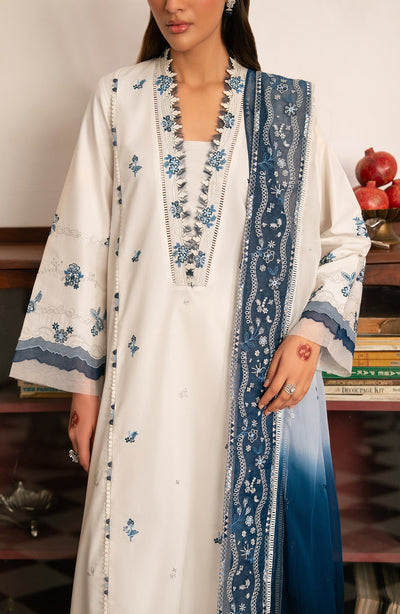 Seran | Luxury Lawn |Raen-Brand:Seran-Type:Ladies Clothes-Lawn-Ivory-House of Maryam- Buy in UK, USA