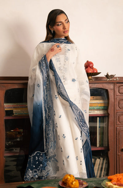 Seran | Luxury Lawn |Raen-Brand:Seran-Type:Ladies Clothes-Lawn-Ivory-House of Maryam- Buy in UK, USA
