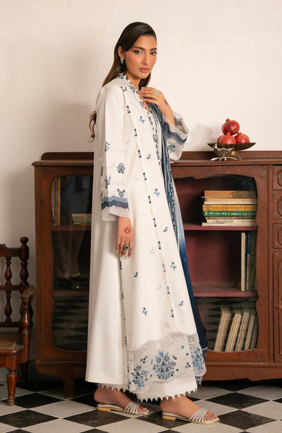 Seran | Luxury Lawn |Raen-Brand:Seran-Type:Ladies Clothes-Lawn-Ivory-House of Maryam- Buy in UK, USA