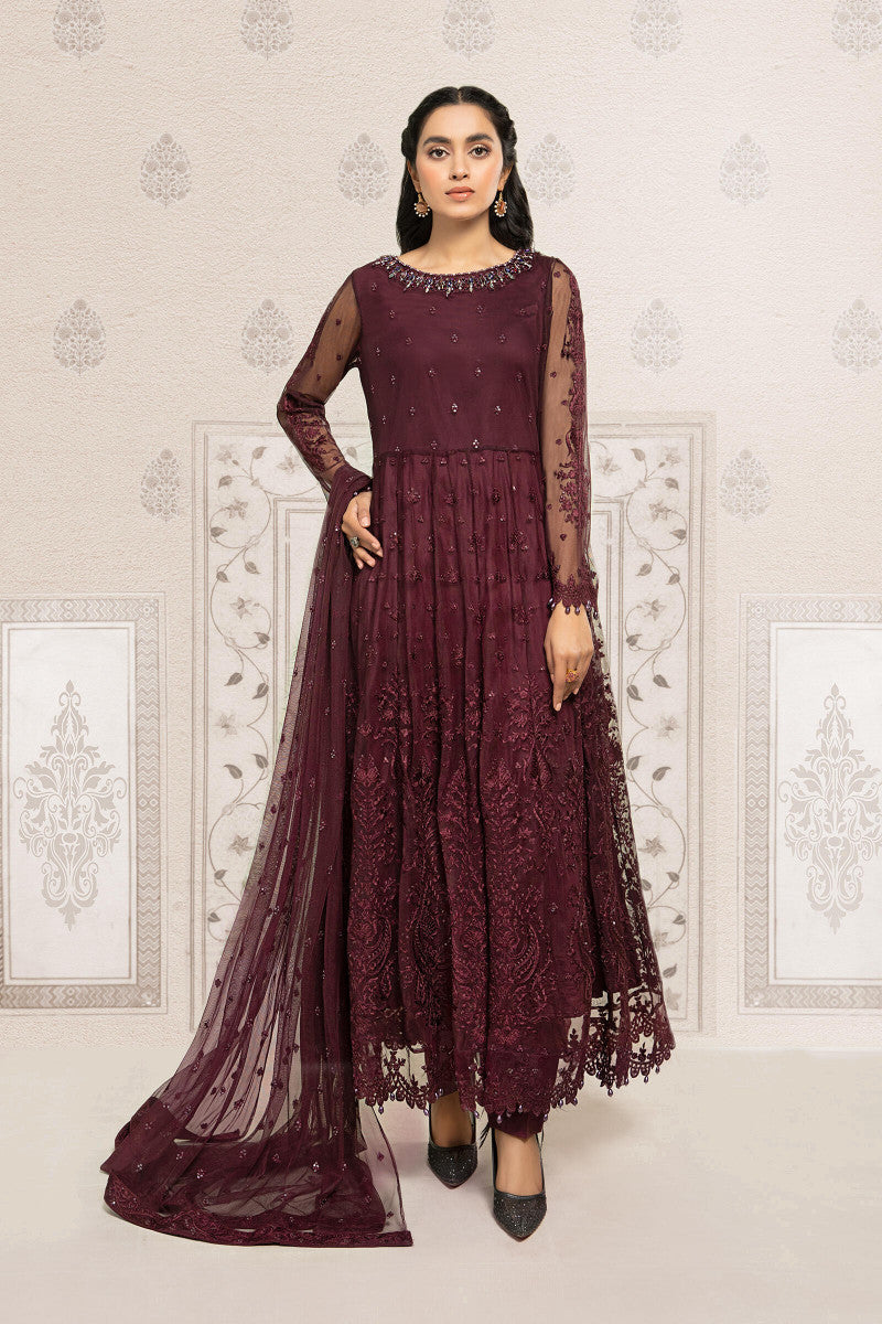 Maira B | Ready to Wear | SF-EF22-03R1 -  Maria B Luxury Formals -  House of Maryam