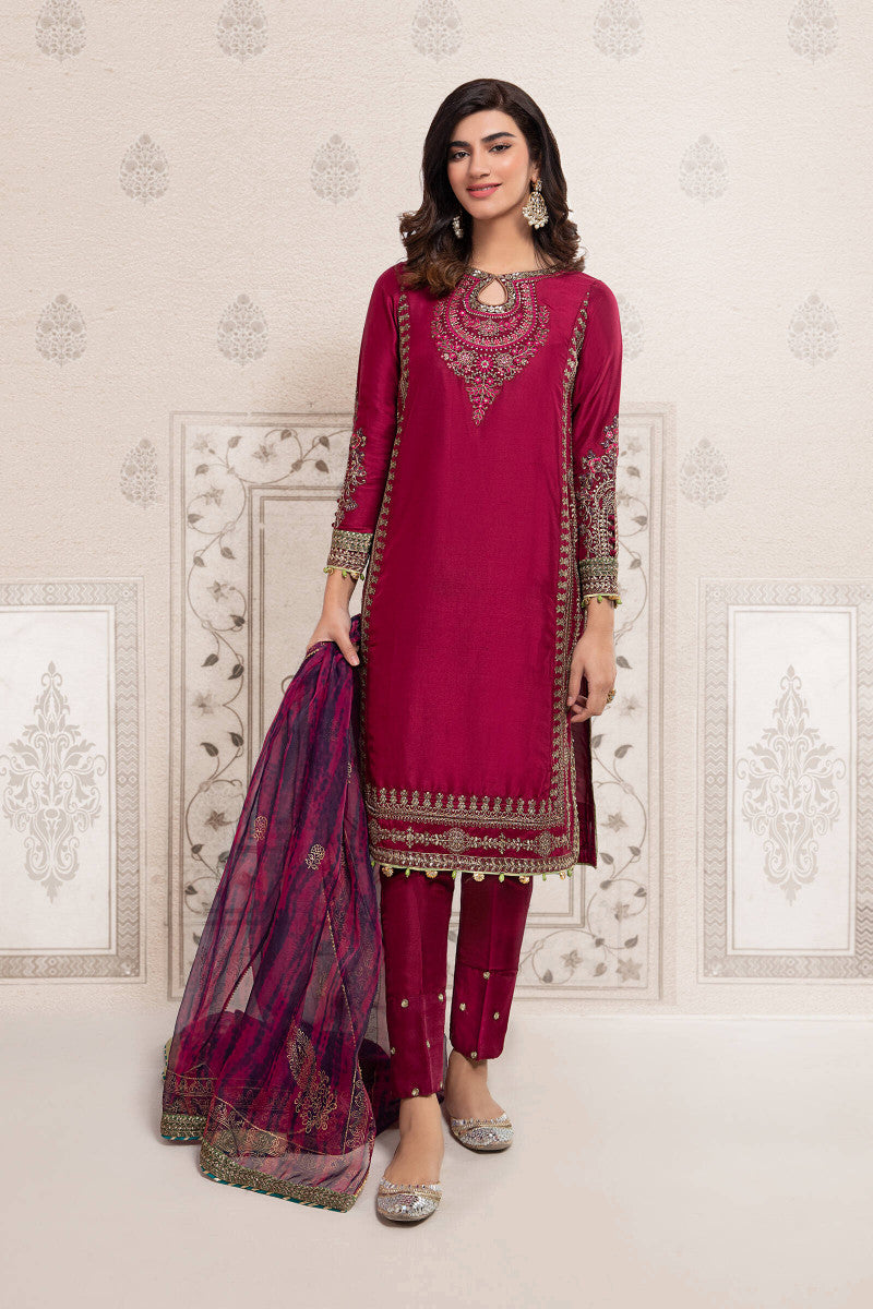 Maira B | Ready to Wear | SF-EF22-07R1 -  Maria B Luxury Formals -  House of Maryam