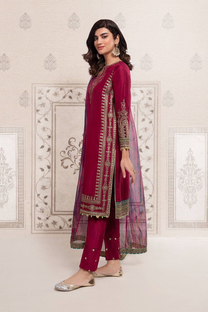 Maira B | Ready to Wear | SF-EF22-07R1 -  Maria B Luxury Formals -  House of Maryam