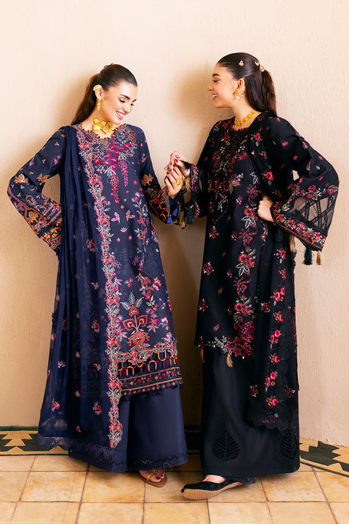 Shagna | Dilras Luxury Lawn | SIYAAH SL-04, image 5
