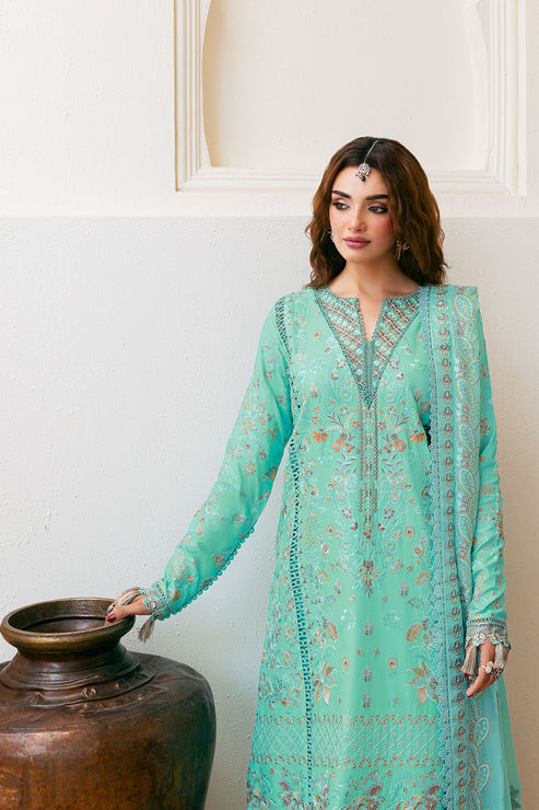 Shagna | Dilras Luxury Lawn | APSARA SL-08, image 4