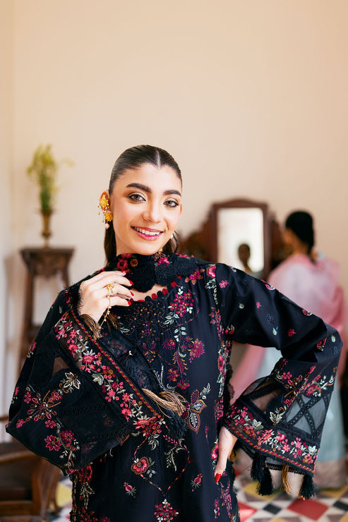 Shagna | Dilras Luxury Lawn | SIYAAH SL-04, image 3
