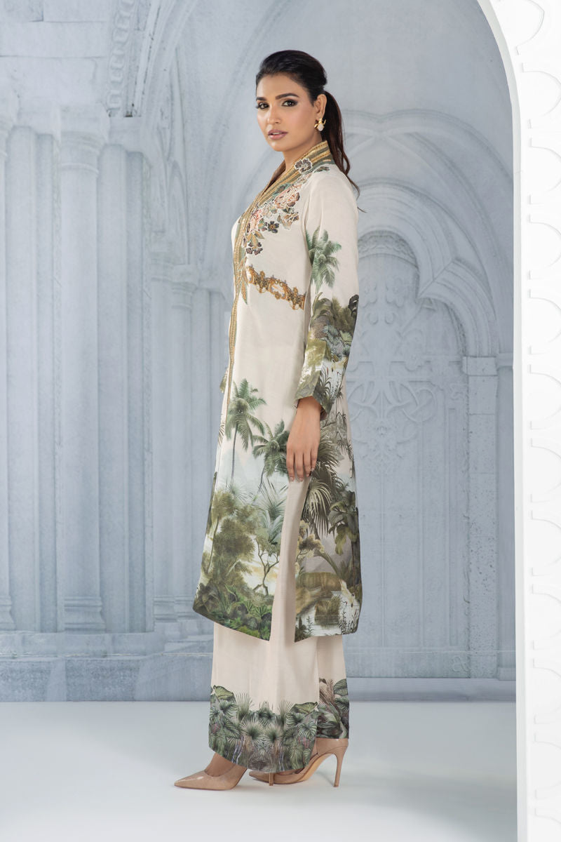 Shamaeel Ansari | Daily Pret Wear | ECK - 03 -  Shamaeel Ansari Luxury - Original Designer Dress - House of Maryam
