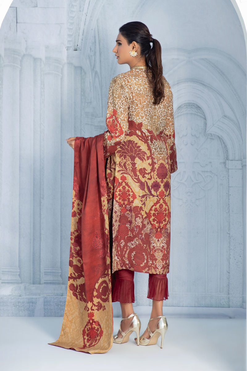 Shamaeel Ansari | Daily Pret Wear | ECK - 04 -  Shamaeel Ansari Luxury - Original Designer Dress - House of Maryam